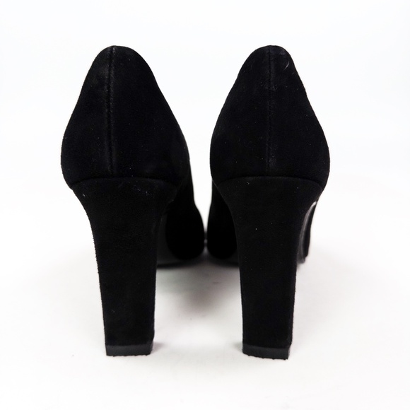 Vintage Ellen Tracy Suede Pumps Heels - Picture 4 of 6